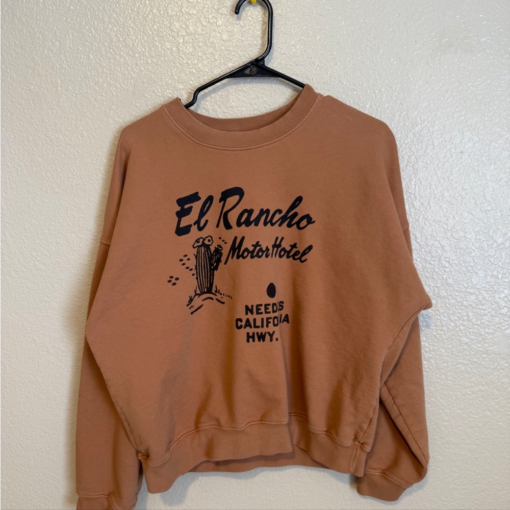 Brown El Rancho Graphic Sweatshirt